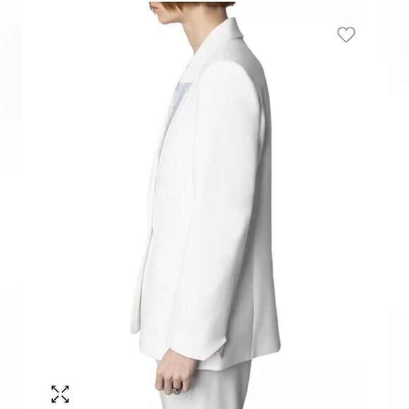 Zadig&Voltaire Visit Rhinestone Lapel Blazer NWT - Picture 3 of 13